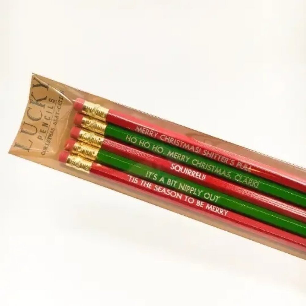 Christmas Vacation Pencil Set